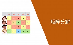 矩阵分解 (Matrix factorization and movie recommendations)
