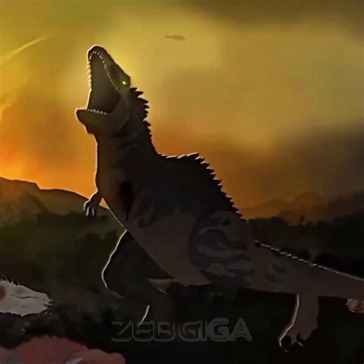 GIGANOTOSAURUS EDIT || CLICK ANIMATION || #jurassicworld #dinosaur #edit #giganotosaurus