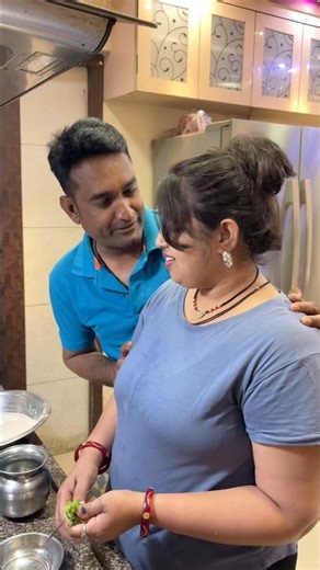 Ghar ka kaam = Husband ka test 😜" #pinkynagarwal #comedy #youtubeshorts #love #husbandwife