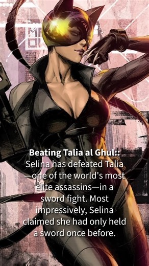 Greatest catwoman feats #catwoman #batman #dccomics #fyp #internationalwomensday