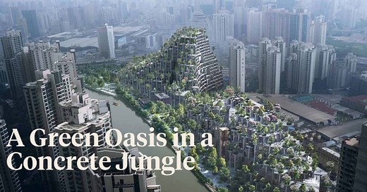 1,000 Trees Building Opens in Shanghai