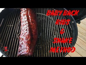 Baby Back Ribs + Snake Method | Big W BBQ