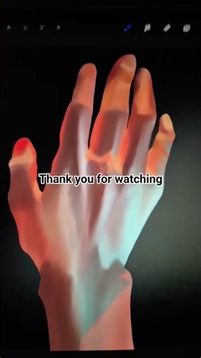 Coloring Hands on IPad . Digital Art #shorts #creativeshorts #art #drawing