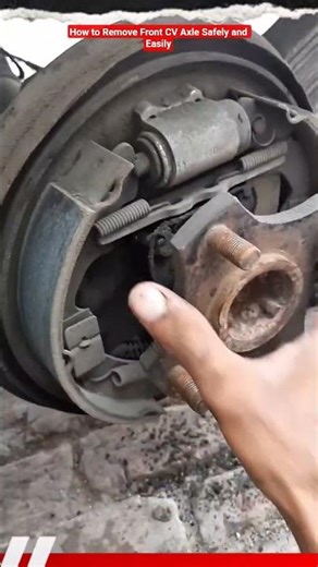 How to Remove Front CV Axle Safely and Easily #shorts #mechanic #automobile