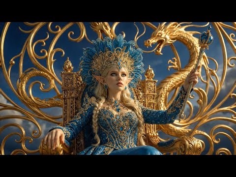 Ancient Elven Realm of Light ⎜ Relaxing Fantasy Ambient Music & Cinematic Elven World in 4K