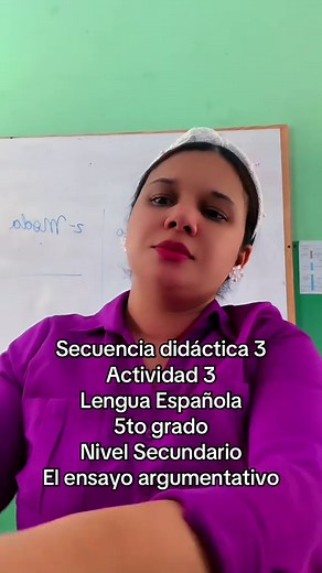 Estructura del ensayo argumentativo en 5to grado
