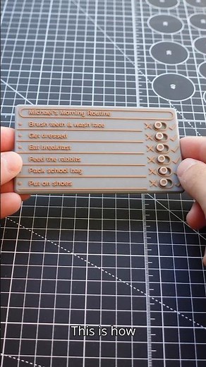 Make your own custom checklist — just fill the form and print.#3DPrinting #Checklist #PrintYourOwn