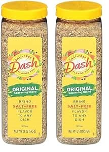 Dash Salt-Free Seasoning Blend, Original, 21 Ounce (Pack of 2)