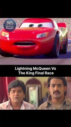 Cars Animation Movie Emotional Final Race Scene.. #animation #edit #vfx #amazing #race