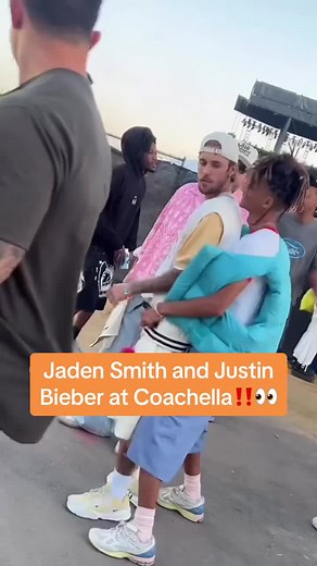 Jaden Smith and Justin Bieber Rocking Coachella 🔥