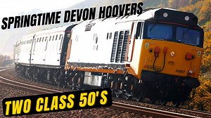 5.6K views · 358 reactions | Our first special of 2022 is the UK Railtours Springtime Devon Hoovers tour Paddington to Paignton passing through Dawlish, powered by two Class 50's GBRf No. 50007 and 50049. The return was heading to Okehampton. #class50s | Coast Cams | Facebook