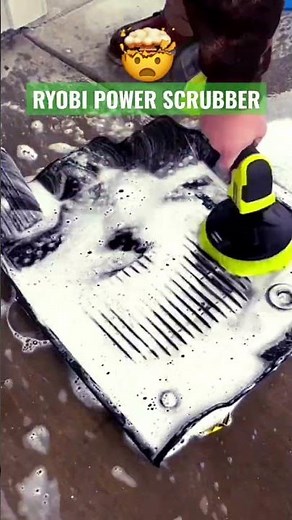 MUST HAVE TOOLS: Ryobi power scrubber 🤯🥶 #shorts #tools
