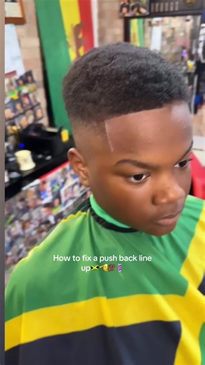 How to fix a push back line up 🇯🇲😎#drsticky #foryoupage #video #lineup #jamaicantiktok🇯🇲viral @Jm.cutz @Wahlpro @deshalott8 @Emily McDonald