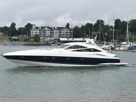 Used 2002 Sunseeker Predator 68, 48045 Harrison Township - Boat Trader