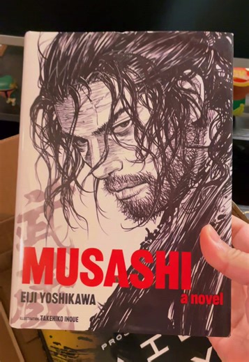 Got me these Hardcover Gems! First is Eiji Yoshikawa’s legendary samurai novel, based on the real-life exploits of Japan’s most famous swordsman Miyamoto Musashi the greatest Samurai that ever lived, undefeated in over 60 duels. I have read this book and have the audio book but Man… this new editon comes with a fresh cover design by Takehiko Inoue, the creator of Slam Dunk and Vagabond making this release even more special. Next up for book club: Project Hail Mary. I’ve got 15 days to finish the