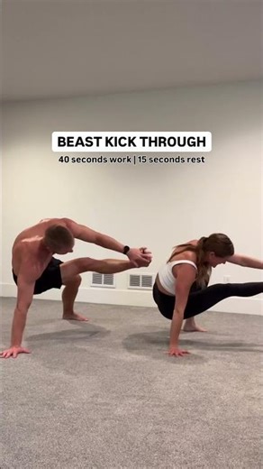 10 YEARS of training together…and this Ab workout still kicks my butt #shorts #abworkout #abs