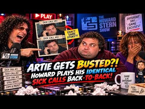 Artie Gets BUSTED?! Howard Plays His IDENTICAL Sick Calls Back-to-Back!😳🎧-The Stern Show Rewind 2026