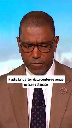 NVIDIA, the world’s most valuable publicly traded company, gave a tepid revenue forecast for the current period, signaling that growth is decelerating after a staggering two-year boom in AI spending. Read more via our link in bio. | Bloomberg Television
