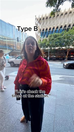When you’re with your easygoing Type B friend, the Translink app becomes your best friend. | Queensland Rail