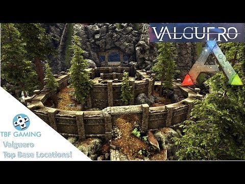 Valguero Top Base Locations - Ark Survival Evolved new map - Ark Valguero best building areas!