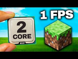 I Tried Minecraft on the Slowest CPUs I Own?!