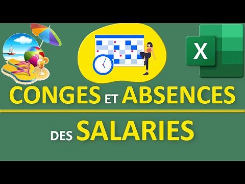 Compter les congés et absences des salariés