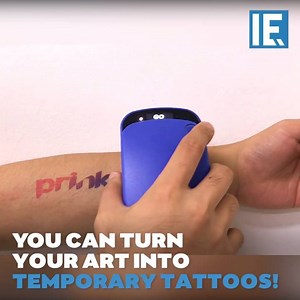 627K views · 4.4K reactions | You can turn your art into temporary tattoos via Prinker | Interesting Engineering | Facebook