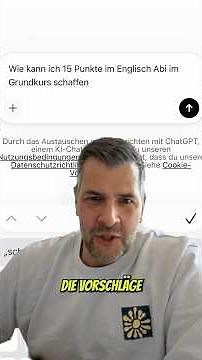Ich frage ChatGPT nach 15 Punkten – das kommt raus