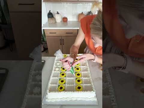 Costco Sheetcake Makeover Fall Edition Part 2