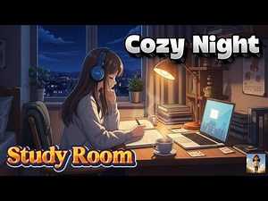 This Cozy Room Makes Homework Fun - Relaxing Music #0001