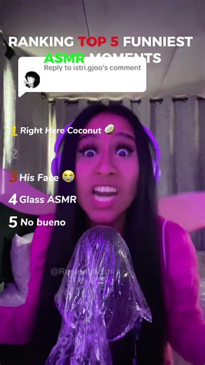 These ASMR moments had me crying 😭 #asmr #funny #laugh