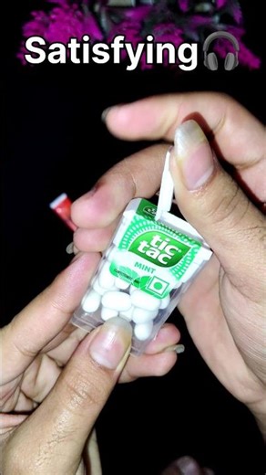 Unboxing Tic Tac Mint & Orange Candy 🍬✨ So Fresh & Satisfying ASMR | Wait for the End 😍 #Shorts