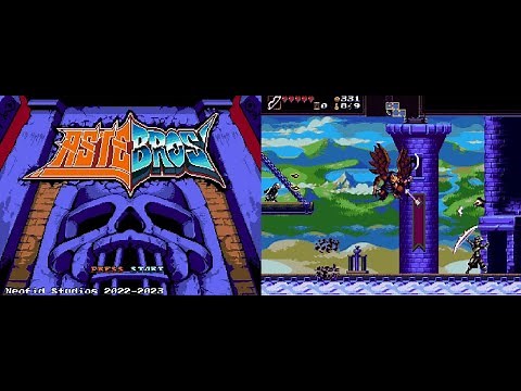 Astebros (Homebrew) Genesis - Walkthrough (Full Game)