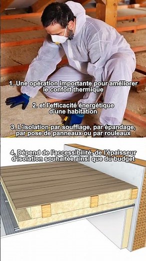 SAIS-TU COMMENT ISOLER UN COMBLE PERDU ❓