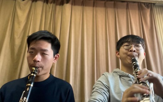 【央音琴房】巴赫二部创意曲 inventio 8 BWV779 单簧管二重奏