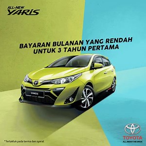 69 reactions · 27 comments | Serlahkan gaya hidupmu dengan Toyota Yaris. Dari RM538 sebulan*. Tak perlu bayar lebih. *Tertakluk pada terma dan syarat | Toyota Malaysia | Facebook