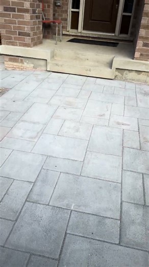 Install interlock driveway