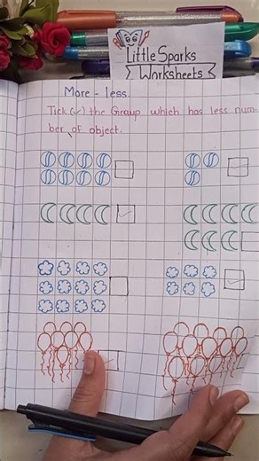 ✏️ These worksheets are perfect for LKG & UKG kids to build strong math basics...