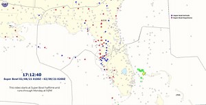 22K views · 162 reactions | The FAA’s air traffic controllers, managers and technical professionals did a tremendous job managing increased operations before, during and after the Super Bowl in Tampa. Take a look at the video replay of traffic from halftime at the game through Monday evening. #SuperBowl | Federal Aviation Administration | Facebook
