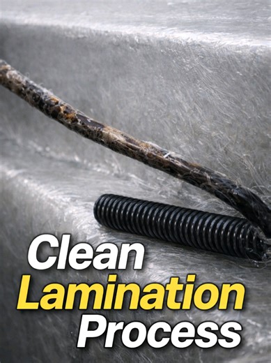 Effective Air Bubble Removal in Fiberglass Lamination