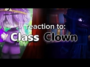 sans aus react to Class Clown // gacha // original // animation // angst // catrules626