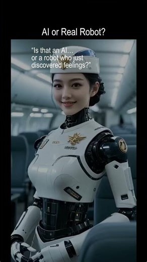 “AI or Real Robot? Most People Get This Wrong” #AIorRobot #RealRobot