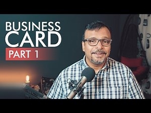 Business Card Design and Purpose - اردو / हिंदी [Eng Sub]