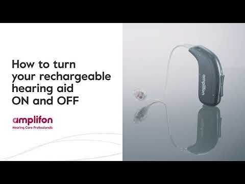 Learn How To Turn Your Ampli Energy RIC Hearing Aids On & Off