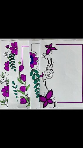 Border designs for project