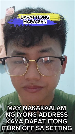 Paano I-turn Off ang Address Settings sa Iyong Device