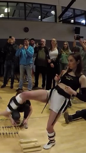 165K views · 1.4K reactions | Most darts thrown with the foot in one minute  禮 9 by Palina Glebova  | Guinness World Records | Facebook