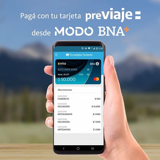 Mirá cómo usar #Previaje en MODO BNA ⬇️ | Banco Nación