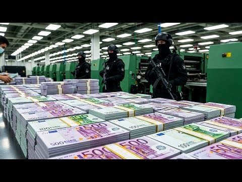 Inside Europe’s Money Processing Factory: How the Euro Is Printed and Secured (Full Process)