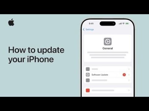 How to update your iPhone | Apple Support